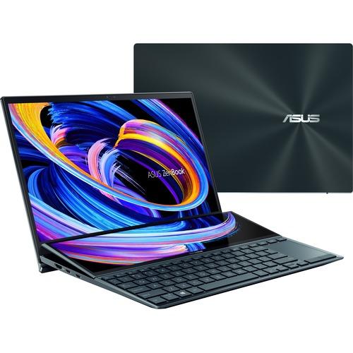 Asus ZenBook Duo 14 UX482 UX482EA-DS71T-CA 14" Touchscreen Rugged Notebook - Full HD - 1920 x 1080 - Intel Core i7 (11th Gen) i7-1165G7 Quad-core (4 Core) 2.80 GHz - 16 GB RAM - 512 GB SSD - Celestial Blue - Windows 10 Home - Intel Iris Xe Graphics - In-