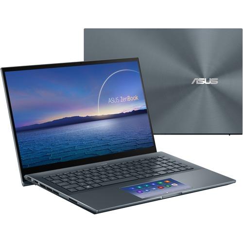 Asus ZenBook 15 UX535 UX535LI-XH77T 15.6" Touchscreen Rugged Notebook - Full HD - 1920 x 1080 - Intel Core i7 (10th Gen) i7-10750H Hexa-core (6 Core) 2.60 GHz - 16 GB RAM - 256 GB SSD - Pine Gray - Intel HM470 SoC - Windows 10 Pro - NVIDIA GeForce GTX 16
