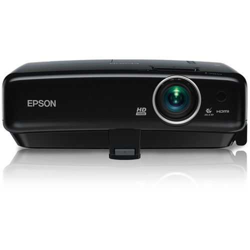 Epson MegaPlex MG-850HD LCD Projector - 16:10 - Black - 1280 x 800 - 720p - 4000 Hour Normal Mode - 5000 Hour Economy Mode - WXGA - 3,000:1 - 2800 lm - HDMI - USB - VGA In