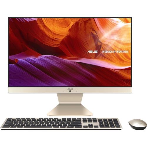 Asus V222FAK-C73P-CA All-in-One Computer - Intel Core i7 10th Gen i7-10510U Quad-core (4 Core) 1.80 GHz - 8 GB RAM DDR4 SDRAM - 1 TB HDD - 256 GB M.2 PCI Express NVMe SSD - 21.5" Full HD 1920 x 1080 - Desktop - Black - Windows 10 Pro - IEEE 802.11ac - 90