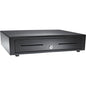 APG Cash Drawer Vasario Series Cash Drawer - 4 Bill - 6 Coin - 2 Media Slot - Solenoid 24V - Black
