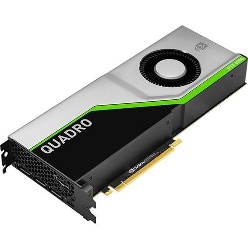 PNY NVIDIA Quadro RTX 6000 Graphic Card - 24 GB GDDR6 - Full-height - 384 bit Bus Width - DisplayPort