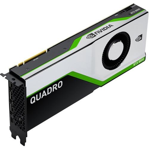 PNY NVIDIA Quadro RTX 8000 Graphic Card - 48 GB GDDR6 - 384 bit Bus Width - DisplayPort