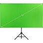On The Go Screens Valera Screens Creator 70 Background - Portable - 63" (1600.20 mm) Width - Green - Fabric, Polyester