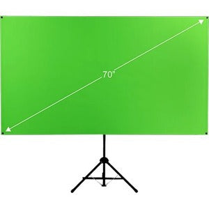 On The Go Screens Valera Screens Creator 70 Background - Portable - 63" (1600.20 mm) Width - Green - Fabric, Polyester