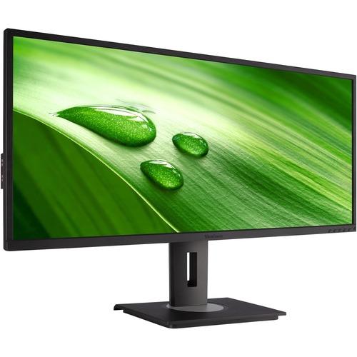 Viewsonic VG3456 34" WQHD LED LCD Monitor - 21:9 - Black - 34" (863.60 mm) Class - MVA technology - 3440 x 1440 - 1.07 Billion Colors - FreeSync - 300 cd/m‚² - 5 ms GTG (OD) - 75 Hz Refresh Rate - HDMI - DisplayPort