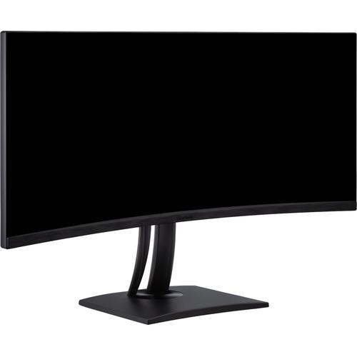 Viewsonic VP3481A 34" WQHD+ Curved Screen LED LCD Monitor - 21:9 - 34" (863.60 mm) Class - Multi-domain Vertical Alignment (MVA) - 3440 x 1440 - 16.7 Million Colors - FreeSync - 400 cd/m‚² - 5 ms GTG - 100 Hz Refresh Rate - HDMI - DisplayPort - USB Hub
