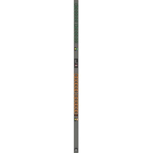 Vertiv Rack PDU, Switched, Unit Level, Vertical, 30A, 208V, (20)U-Lock C13/(4)U-Lock C19 - Switched - NEMA L6-30P - 20 x U-Lock IEC 60320 C13, 4 x U-Lock IEC 60320 C19 - 230 V AC - Network (RJ-45) - 0U - Vertical - Rack-mountable