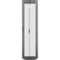 VERTIV VR - 48U TAA Compliant - For Server, LAN Switch, Patch Panel - 48U Rack Height x 23.62" (600 mm) Rack Width x 43.90" (1115 mm) Rack Depth - Black - 1360.78 kg Maximum Weight Capacity - 1020.58 kg Dynamic/Rolling Weight Capacity - 1360.78 kg Static