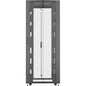 VERTIV VR - 42U TAA Compliant - For Server, LAN Switch, Patch Panel - 42U Rack Height x 31.50" (800 mm) Rack Width x 43.90" (1115 mm) Rack Depth - Black - Steel - 1360.78 kg Maximum Weight Capacity - 1020.58 kg Dynamic/Rolling Weight Capacity - 1360.78 k
