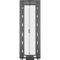 VERTIV VR - 48U with Shock Packaging - For Server, LAN Switch, Patch Panel - 48U Rack Height x 31.50" (800 mm) Rack Width x 43.90" (1115 mm) Rack Depth - Black - Steel - 1360.78 kg Maximum Weight Capacity - 1020.58 kg Dynamic/Rolling Weight Capacity - 13