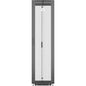 VERTIV VR - 48U with Shock Packaging - For LAN Switch, Patch Panel, Server - 48U Rack Height x 23.62" (600 mm) Rack Width x 47.83" (1215 mm) Rack Depth - Black - Steel - 1360.78 kg Maximum Weight Capacity - 1020.58 kg Dynamic/Rolling Weight Capacity - 13