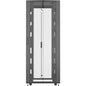 Vertiv? VR Rack - 42U, 2000mm (H), 800mm (W), 1200mm (D) - For Server, LAN Switch, Patch Panel, PDU, UPS, KVM Switch - 42U Rack Height x 19" (482.60 mm) Rack Width x 47.83" (1215 mm) Rack Depth - Floor Standing - Black - Steel - 1133.98 kg Dynamic/Rollin