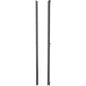 Vertiv? 42U x 800mm Wide 19" Server Rails Square Hole Black (Qty 2) - For Server - 42U Rack Height x 19" (482.60 mm) Rack Width - Rack-mountable - Black - Metal