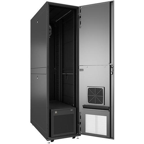 Vertiv VRC-S - Micro Data Center VR3307 48U 3.5kW 208V Server Rack Cooling Unit - Vertiv VR Rack VR3307 48U Server Rack| 2.2mx0.6mx1.2m (HxWxD)| VRC101KIT 3.5kW Rack-Mounted Air Cooler|1PH 208V@60Hz| Vertiv Geist Switched Rack Power Distribution Unit (rP