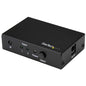 StarTech.com 2 Port HDMI Switch - 4K 60Hz - Supports HDCP - IR - HDMI Selector - HDMI Multiport Video Switcher - HDMI Switcher - 3840 — 2160 - 4K - 2 x 1 - 1 x HDMI Out - TAA Compliant