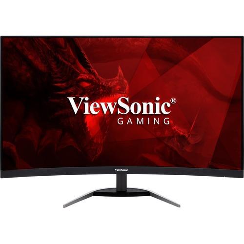 Viewsonic VX3268-PC-MHD 31.5" Full HD Curved Screen LED Gaming LCD Monitor - 16:9 - 32" (812.80 mm) Class - Multi-domain Vertical Alignment (MVA) - 1920 x 1080 - 16.7 Million Colors - FreeSync Premium - 250 cd/m‚² - 1 ms MPRT - 120 Hz Refresh Rate - HDMI