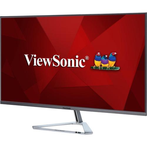 Viewsonic VX3276-mhd 31.5" Full HD LED LCD Monitor - 16:9 - Metallic Silver - 32" (812.80 mm) Class - SuperClear IPS - 1920 x 1080 - 250 cd/m‚² - 4 ms - HDMI - VGA - DisplayPort - Speaker