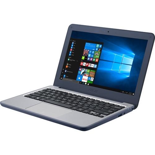 Asus VivoBook W202 W202NA-C1-CA 11.6" Netbook - HD - 1366 x 768 - Intel Celeron N3350 Dual-core (2 Core) 1.10 GHz - 4 GB RAM - 64 GB Flash Memory - Dark Blue - Windows 10 Pro - Intel HD Graphics 500 - IEEE 802.11ac Wireless LAN Standard