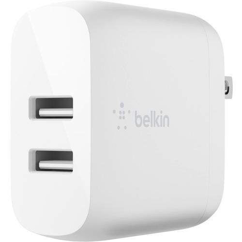 Belkin BOOST?CHARGE Dual USB-A Wall Charger 24W - 4.80 A Output