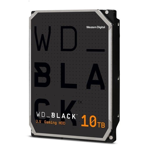 Western Digital WD Black WD101FZBX 10 TB Hard Drive - 3.5" Internal - SATA (SATA/600) - All-in-One PC, Desktop PC Device Supported - 7200rpm - 5 Year Warranty