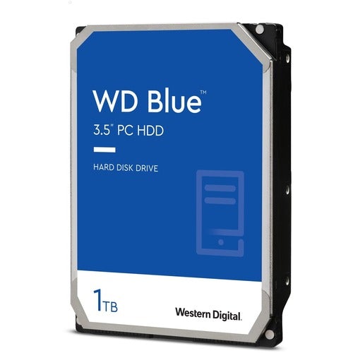 Western Digital WD Blue WD10EZRZ 1 TB Hard Drive - 3.5" Internal - SATA (SATA/600) - Blue - 5400rpm - 2 Year Warranty