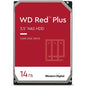 Western Digital WD Red Plus WD140EFGX 14 TB Hard Drive - 3.5" Internal - SATA (SATA/600) - Conventional Magnetic Recording (CMR) Method - Storage System Device Supported - 7200rpm - 180 TB TBW - 3 Year Warranty