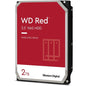 Western Digital Red WD20EFAX 2 TB Hard Drive - 3.5" Internal - SATA (SATA/600) - Storage System Device Supported - 5400rpm - 180 TB TBW - 3 Year Warranty - PuriLite