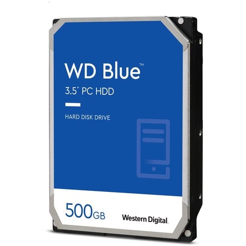 Western Digital WD Blue WD5000AZLX 500 GB Hard Drive - 3.5" Internal - SATA (SATA/600) - 7200rpm - 2 Year Warranty - PuriLite