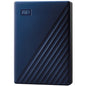 Western Digital WD My Passport for Mac WDBA2F0050BBL 5 TB Portable Hard Drive - External - Midnight Blue - USB 3.2 - 256-bit Encryption Standard - 3 Year Warranty