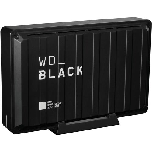 Western Digital WD Black D10 WDBA3P0080HBK 8 TB Desktop Hard Drive - External - Black - Gaming Console, Desktop PC Device Supported - USB 3.2 - 7200rpm - 3 Year Warranty - Retail