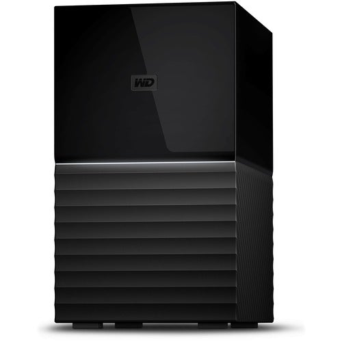 Western Digital WD 20TB My Book Duo Desktop RAID - 2 x HDD Supported - 20 TB Supported HDD Capacity - 20 TB Installed HDD Capacity - RAID Supported 0, 1, JBOD - 2 x Total Bays - 2 USB Port(s) - 2 USB 3.0 Port(s) - Desktop