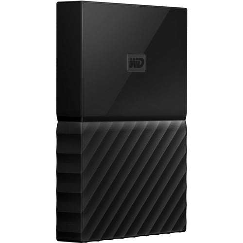 Western Digital WD My Passport for Mac WDBFKF0010BBK-WESN 1 TB Portable Hard Drive - External - Black - USB 3.0 - 256-bit Encryption Standard - 3 Year Warranty