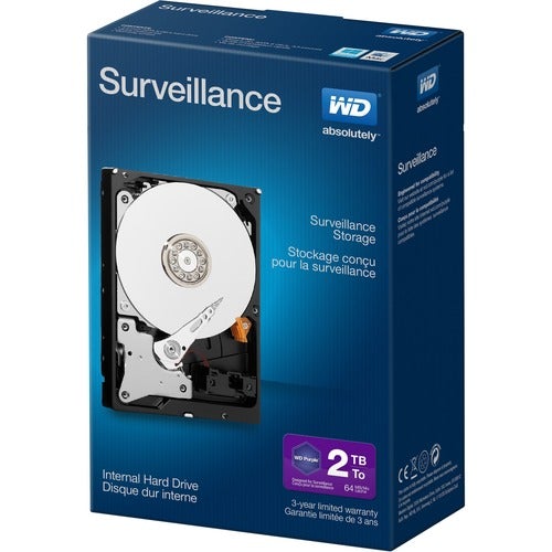 Western Digital WD WDBGKN0020HNC-NRSN 2 TB Hard Drive - 3.5" Internal - SATA (SATA/600) - 3 Year Warranty - PuriLite