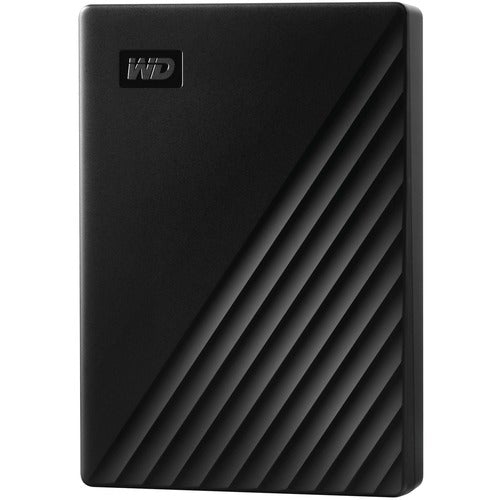 Western Digital WD My Passport WDBPKJ0040BBK-WESN 4 TB Portable Hard Drive - External - Black - USB 3.0 - 256-bit Encryption Standard - 3 Year Warranty - Retail