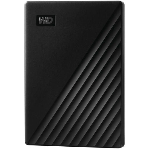 Western Digital WD My Passport WDBYVG0010BBK-WESN 1 TB Portable Hard Drive - External - Black - USB 3.0 - 256-bit Encryption Standard - 3 Year Warranty - Retail