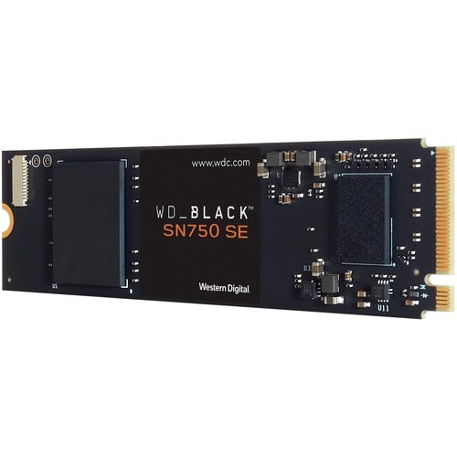 Western Digital WD Black SN750 WDS100T1B0E 1 TB Solid State Drive - M.2 2280 Internal - PCI Express NVMe (PCI Express NVMe 4.0) - Desktop PC, Notebook, Motherboard Device Supported - 600 TB TBW - 3600 MB/s Maximum Read Transfer Rate - 5 Year Warranty - R