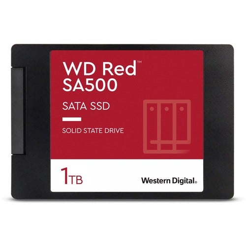 Western Digital WD Red WDS100T1R0A 1 TB Solid State Drive - 2.5" Internal - SATA (SATA/600) - 600 TB TBW - 560 MB/s Maximum Read Transfer Rate - 5 Year Warranty