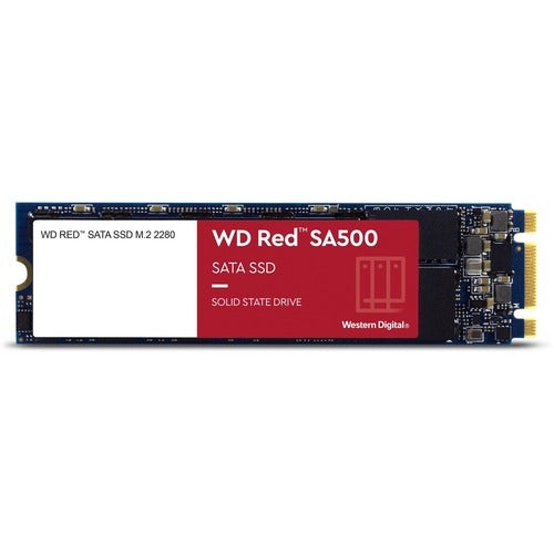 Western Digital WD Red WDS100T1R0B 1 TB Solid State Drive - M.2 2280 Internal - SATA (SATA/600) - 600 TB TBW - 560 MB/s Maximum Read Transfer Rate - 5 Year Warranty