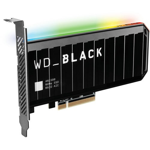 Western Digital Black AN1500 WDS100T1X0L 1 TB Solid State Drive - Plug-in Card Internal - PCI Express NVMe (PCI Express NVMe 3.0) - 6500 MB/s Maximum Read Transfer Rate - 5 Year Warranty