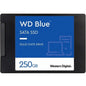 Western Digital WD Blue 3D NAND 250GB PC SSD - SATA III 6 Gb/s 2.5"/7mm Solid State Drive - 550 MB/s Maximum Read Transfer Rate - 5 Year Warranty - PuriLite