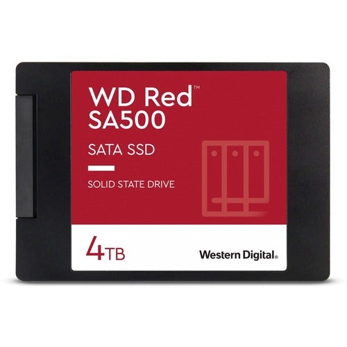 Western Digital WD Red WDS400T1R0A 4 TB Solid State Drive - 2.5" Internal - SATA (SATA/600) - 2500 TB TBW - 560 MB/s Maximum Read Transfer Rate - 5 Year Warranty