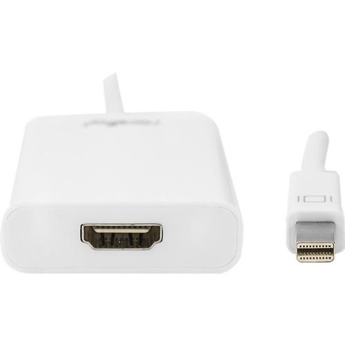 Rocstor Mini DisplayPort/HDMI Audio/Video Adapter - 5.9" HDMI/Mini DisplayPort A/V Cable for Projector, Monitor, MacBook, MacBook Air, MacBook Pro, Mac mini, Ultrabook, Desktop Computer - First End: 1 x Mini DisplayPort Male Digital Audio/Video - Second