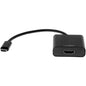 Rocstor Premium USB-C to HDMI Adapter - 4K 60Hz - Resolution up to 3840x2160 - 6" HDMI/USB AV/Data Transfer Cable for Projector, Chromebook, TV, Monitor, Notebook, MacBook, MacBook Pro, HDTV - First End: 1 x Type C Male USB - Second End: 1 x HDMI Female