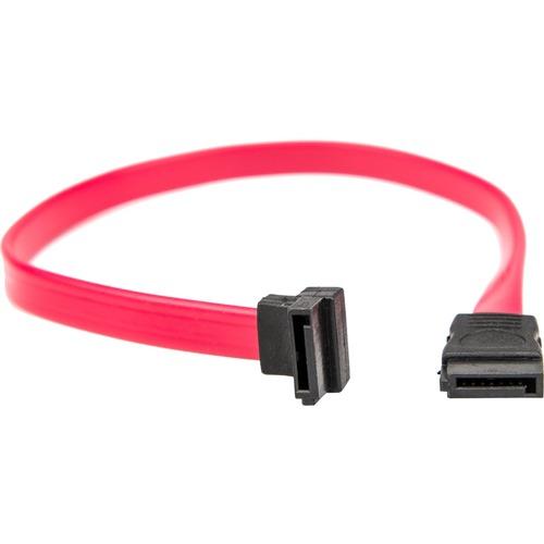 Rocstor Serial ATA Cable - 1.5 ft SATA Data Transfer Cable for Server, Storage Array, Computer, DVD - First End: 1 x SATA Female SATA - Second End: 1 x SATA Female SATA - 6 Gbit/s - Red