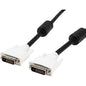 Rocstor 3 ft DVI-D Dual Link Cable - M/M - 3 ft DVI-D Video Cable for Projector, Monitor, Computer, Notebook - DVI-D (Dual-Link) Male Digital Audio/Video - DVI-D (Dual-Link) Male Digital Audio/Video - 9.9 Gbit/s - Supports up to 2560 x 1600 - Black