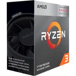 Advanced Micro Devi AMD Ryzen 3 3200G Quad-core (4 Core) 3.60 GHz Processor - 4 MB L3 Cache - 2 MB L2 Cache - 4 GHz Overclocking Speed - 12 nm - Socket AM4 - Radeon Vega 8 Graphics Graphics - 65 W - 4 Threads