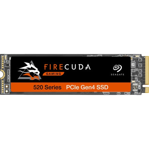 Seagate FireCuda 520 1 TB Solid State Drive - M.2 2280 Internal - PCI Express NVMe (PCI Express NVMe 4.0 x4) - 5000 MB/s Maximum Read Transfer Rate - Bulk