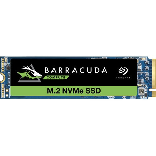 Seagate BarraCuda 510 500 GB Solid State Drive - M.2 2280 Internal - PCI Express NVMe (PCI Express NVMe 3.0 x4) - Notebook, Desktop PC, Workstation, All-in-One PC Device Supported - 3400 MB/s Maximum Read Transfer Rate